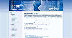 Desktop Screenshot of icde2011.org